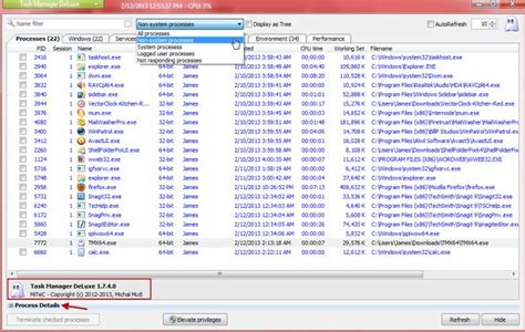 MiTeC Task Manager DeLuxe
