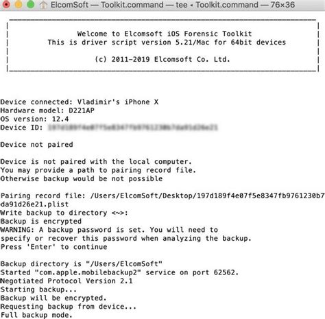 Download ElcomSoft iOS Forensic